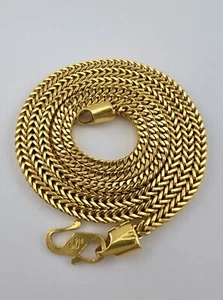 Vintage 22K 916 Yellow Gold Franco 2.75mm Chain Necklace 20.5" - 27.1g - Picture 1 of 7