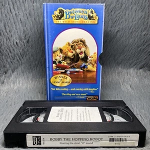 Between the Lions Bobby the Hopping Robot VHS Tape Learning Reading Spelling - Picture 1 of 9