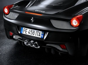 Ferrari 458 Titanium Coloured Rear Grill Kit - Picture 1 of 1