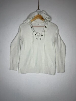 L.O.G.G. Off White Hoodie Women's Size Small - Image 1 of 4