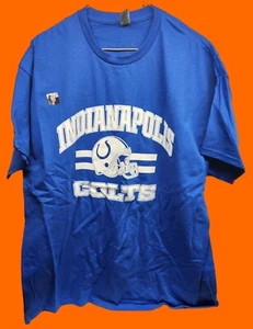 Indianapolis Colts blaues T-Shirt XL Gildan Heavy Cotton NFL Football Fanbekleidung - Bild 1 von 6