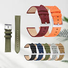 Two Piece/Set Watch Strap Band Nylon Canvas Sailcloth Quick Release 20mm/22mm