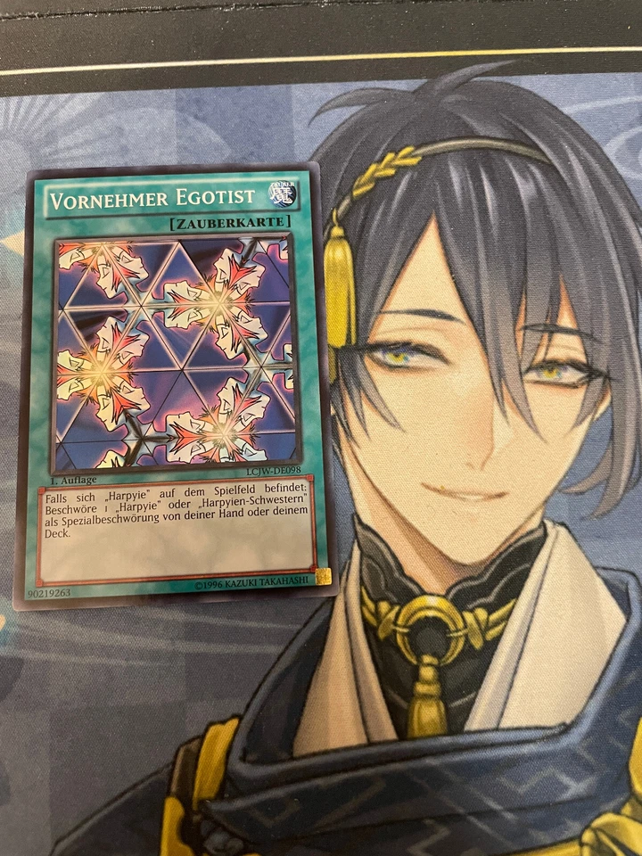 YUGIOH - Elegant Egotist - Super Rare - 1st ed - LCJW - GERMAN - NM - Image 1 of 1