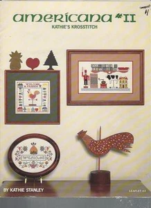 CROSS STITCH / NEEDLEPOINT - AMERICANA #2 - KATHIE/S KROSSTITCH - Imagen 1 de 1
