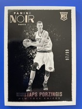 Kristaps Porzingis 2015-16 Panini Noir Black & White Rookie /99