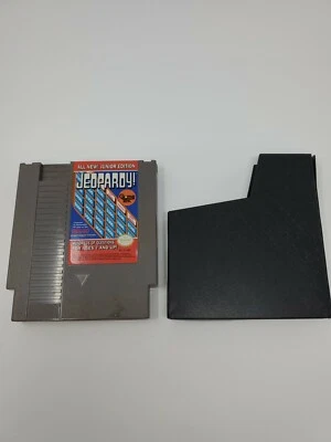 Jeopardy! Junior Edition Nintendo Entertainment System (NES) Cartridge & Sleeve - Image 1 of 4