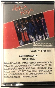 Zona Roja by Americamanta Cassette 1990 Latin - Picture 1 of 5