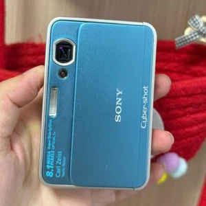 SONY Cyber Shot DSC-T2 Digital Camera Auto Focus with Accessories English Blue - Picture 1 of 5