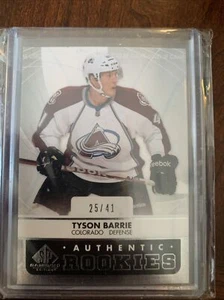 Tyson Barrie Sp Game Used True Rookie /41 - Picture 1 of 2