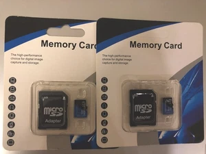 Tarjeta Micro SD Ultra Memoria 1 TB 2 piezas para teléfono tableta Cámara de seguridad - Imagen 1 de 1