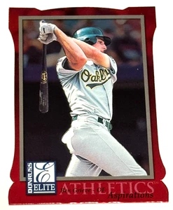 1998 Donruss Elite Ben Grieve Red Die Cut #97 1/750 A's - Picture 1 of 2