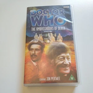 Doctor Who The Ambassadors Of Death VHS Brilliantly Reconstructed And Restored - Picture 1 of 3