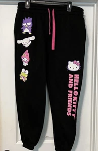 Schwarze Jogginghose von Hello Kitty And Friends Größe XXL (oder Größe 19) - Bild 1 von 4