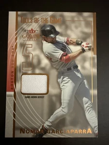 Nomar GARCIAPARRA🔥2004 Fleer Original Tools o/T Game Jersey Relic #TG-NG 67/250 - Foto 1 di 2