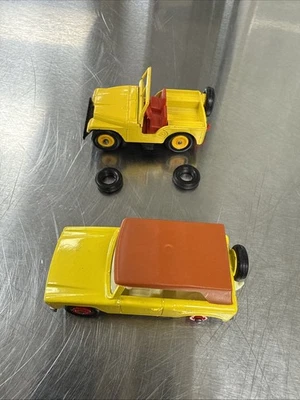 Matchbox No. 72 & 18 Jeep Field Car Parts Only By Lesney England - Image 1 of 3