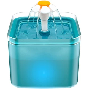 Cat Water Fountain: Cat Fountain - Water Fountains for Cats Indoor - 67oz/2L ... - Picture 1 of 7