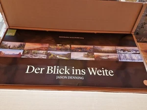 GEO Panorama Kalender 2024 Der Blick ins Weite von Jason Denning 1,37 m x 61 cm - Bild 1 von 10