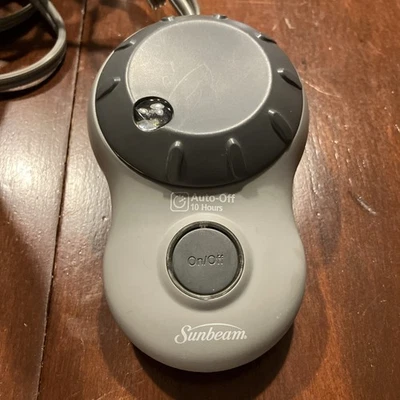 Controlador de manta térmica eléctrica Sunbeam S85A control 3 clavijas cable 180w  Foto 1 de 3