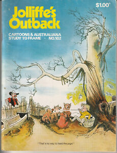 Jolliffe's Outback #102 Australiana 1977 Classic Australian Humour
