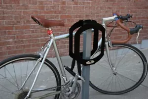 Frost Commercial Post and Ring Bike Rack - Surface Mount (2 Bike Capacity) - Picture 1 of 4