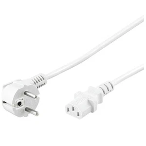 Netzkabel Anschlusskabel Kaltgerätekabel Stromkabel W 5m VDE für PC Monitor - Bild 1 von 1