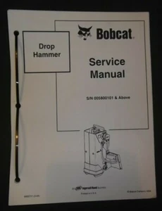 BOBCAT DROP HAMMER SHOP SERVICE REPAIR WORKSHOP MANUAL 6902721 S/N 005800101-UP - Picture 1 of 6
