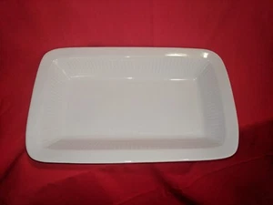 7 3/4 x 12 3/4 white dansk dish - Picture 1 of 5