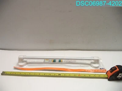 Barra de cortina de ventana magnética Kenney de 16 a 28 pulgadas blanca 042437403245 Foto 1 de 4