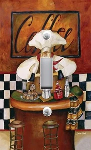 Light Switch Plate Outlet Covers KITCHEN DECOR ~ COFFEE SONOMA AROMA CHEF - Picture 1 of 26
