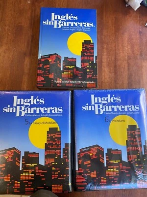  Lexicon - Ingles sin Barreras - Volumes 5 & 6 + Diccionario  New - Image 1 of 4