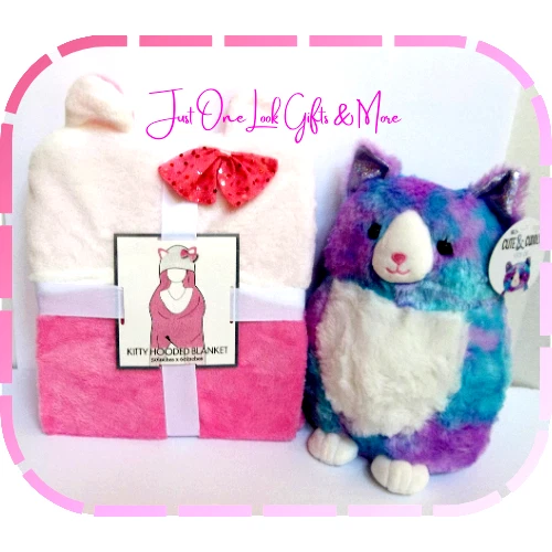 UNICORN Blanket HOODED White KIDS or Adults 58" "