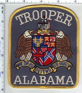 Trooper (Alabama) Shoulder Patch - Uniform Take-Off from the Early 1980's - Picture 1 of 1