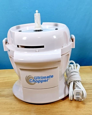 Ultimate Chopper Food Processor CH-1 Base Unit Working Off White EUC - Image 1 of 4