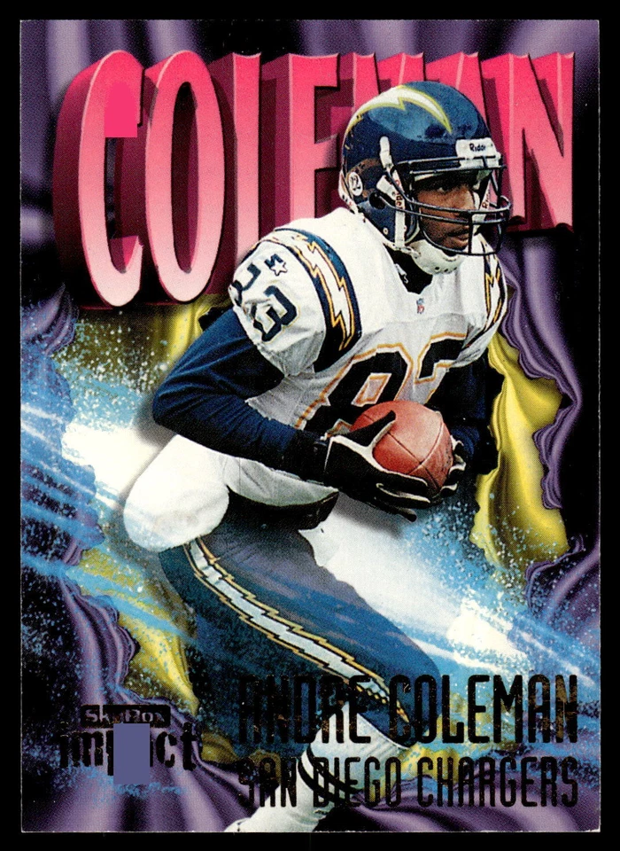 1997 SkyBox Impact #18 Andre Coleman NRMT or Better - Image 1 of 2