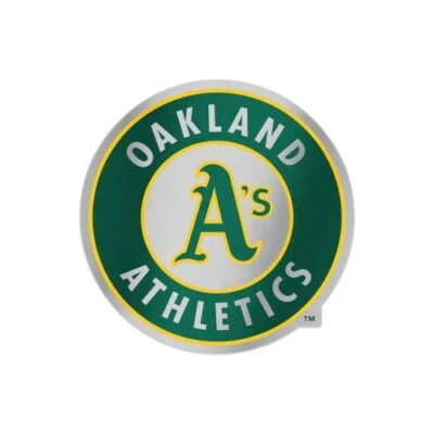OAKLAND A'S ATHLETICS AUTO BADGE CAR DECAL EMBLEM 4" MLB LICENSED USA SELLER - Image 1 of 2