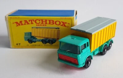 Rare Matchbox Series No. 47 DAF Tipper Container Truck - Superb N Mint Condition - Image 1 of 4