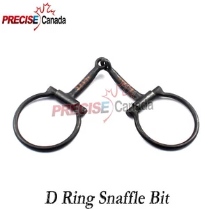 D Ring Snaffle Bit With Copper Rollers, 5'' BT-005 - Picture 1 of 2