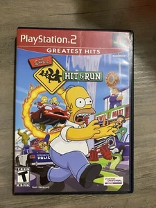 Sony PlayStation PS2 - The Simpson's Hit & Run (Greatest Hits) Complete / Tested - Picture 1 of 3