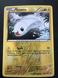 Tynamo 45/108 Reverse Holo Pokemon Card - Picture 1 of 24