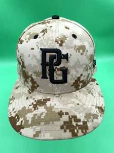 Cappello berretto baseball mimetico PERFECT GAME New Era 59 Fifty taglia 7 3/8 MLB digitale - Foto 1 di 6