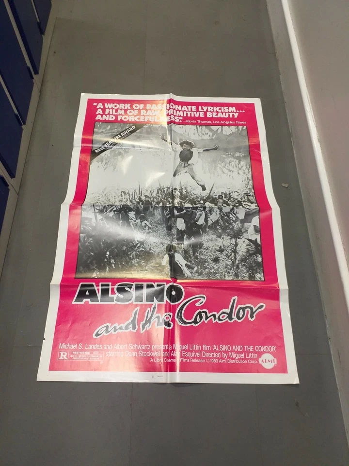 ORIGINAL US ONE SHEET ALSINO AND THE CONDO - Photo 1/3