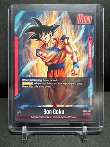 Son Goku FB02-001 L Dragon Ball Super Fusion World - Blazing Aura NM - Imagen 1 de 2
