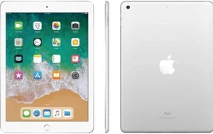 Apple iPad 5ta generación 128 GB, Wi-Fi + celular (desbloqueado) 9,7 pulgadas plateado A1823, grado C - Imagen 1 de 3