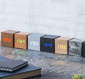 Gingko Sound Activated LED Digital Alarm Clock With Date & Temperature - Picture 1 of 39
