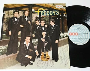 LOS FREDDY'S SIGNED LP ECO RECORDS 1980 LATIN CONJUNTO VINYL - Picture 1 of 14