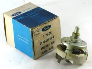 1969-1971 Ford Galaxie Mustang Mercury NOS AC blower switch C9AZ-19986-A - Picture 1 of 3