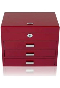 Windrose - Schmuckkaestchen High Gloss Xxl - Rot - 70040/25 - Bild 1 von 6