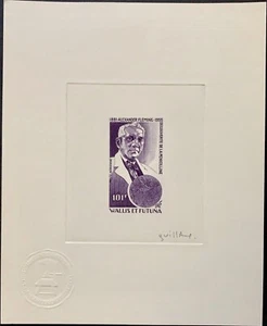 Artist Proof Wallis & Futuna Nobelpreis Fleming / Künstlerische Probe Nobelpreis - Picture 1 of 1