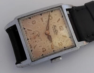 MONTRE HOMME VINTAGE À REMONTAGE BENTIMA STAR 15 BIJOUX FABRICATION SUISSE. - Photo 1/4