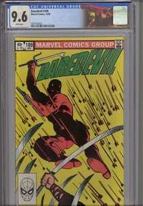 Daredevil #189 CGC 9.6 1982 Marvel Comics Frank Miller Cover Custom Label - Picture 1 of 4